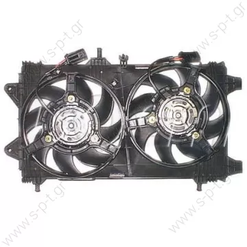 30315156 DER09036, DENSO DENSO ΒΕΝΤΙΛΑΤΕΡ  FIAT PUNTO (188) 1.8 130 HGT (188.738, .718)    Condenser motor fan > Cars > Fiat  Punto II Serie 1.8 16v / 1.9 Jtd 46524624 / 46849148 - 