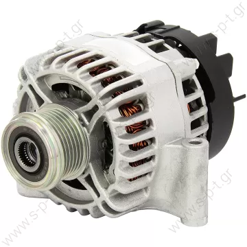 DAN1033   DENSO  ΔΥΝΑΜΟ  OPEL DIESEL   CORSA C 12V 105A 54PVF6/L46mas**S   12V 105Α 6PV ΜΕ ΤΡΟΧΑΛΙΑ FIAT 500, DOBLO, OPEL ASTRAH   46823547 51784845 46823546 51784847 6204181    Denso	102211-8620, 102211-8621, 102211-8622, DAN1033 - 