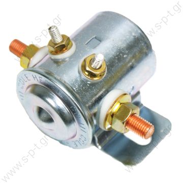 E24059 (SOLX001G) ΡΕΛΕ ΙΣΧΥΟΣ   ΡΕΥΜΑΤΟΣ   ΣΥΝΕΧΟΥΣ ΛΕΙΤΟΥΡΓΙΑΣ     SOLENOID 2 CONTINUOUS DUTY 12V      E24059 Solenoid 2 Continuous Duty Universal Insulated 12  , 24,   Vdc   85 A  - 