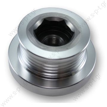60 01 547 291  77 00 110 616    19175      ΤΡΟΧΑΛΙΑ   ΔΥΝΑΜΟΥ   RENAULT MEGANE III, CLIO II, LAGUNA II, 6PV         Pulley PV5 17/55 6 pans RENAULT @ - 