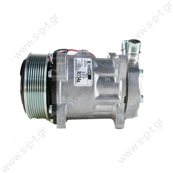 8103  SANDEN    ΚΟΜΠΡΕΣΕΡ   PV8  12V       NEW Original Sanden Compressor 4711 (1101255)  Compressor – Sanden 4444, 4711, 5312, 5371, 6125, 7492, 8103, 9682, 194711, 1014J9, 1027G9, SD5S14-5312