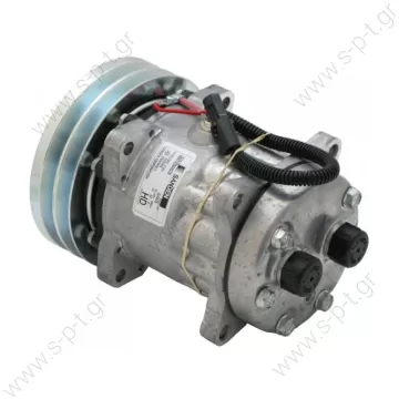 4478 4609  SANDEN  SD7H15 ΚΟΜΠΡΕΣΣΕΡ A/C  ΣΥΜΠΙΕΣΤΗΣ CASE IH    12  V 2S OE codes: 4478SAN 194121A1 47050714 86993462 1977959C1 1999755C2 1999755C3 - 