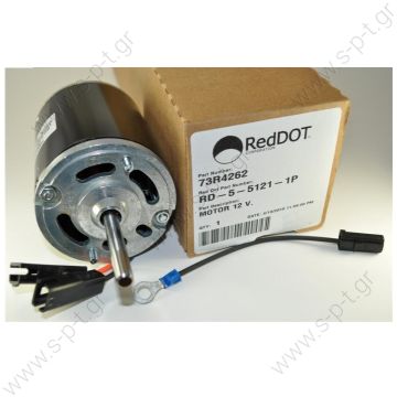 73R4262  ΜΟΤΕΡ ΚΑΛΟΡΙΦΕΡ  12V  BLOWER MOTOR - RED DOT 73R4262, RD-5-5121-1P   73R4262  ΜΟΤΕΡ ΚΑΛΟΡΙΦΕΡ  12V  BLOWER MOTOR - RED DOT 73R4262, RD-5-5121-1P