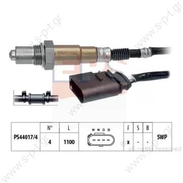 06B906265B  OZA516-AU1    NGK ΑΙΣΘΗΤΗΡΑΣ Λ AUDI Α4,VW PASSAT,SKODA SUPERB 1.6,2.0 95-05       ΑΙΣΘΗΤΗΡΑΣ Λ AUDI A4 1.6 >00-04    Αισθητήρας Λ NGK 06B906265B Για AUDI,VW - 
