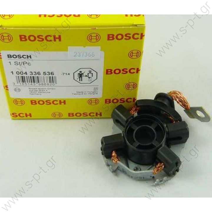 1004336536  BOSCH 1 004 336 536   ΨΥΚΤΡΟΘΗΚΗ ΜΙΖΑΣ  BOSCH 	1004336536, 1004336712, 1004336727, 1004336770, 1004336888  BOSCH Starter Motor Brush Box / Holder for Alfa Romeo, Bmw, Fiat, Lancia, Mercedes-Benz, SAAB       A 001 151 54 14