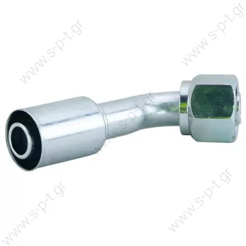 6064506463 58.00018 ΓΩΝΙΑ 45º    HOSE FITTING, BEADLOCK, FOR, 45 DEG, #10, #12, ALUMINIUM, STANDARD, STEP-UP  HOSE FITTING, BEADLOCK, FOR, 45 DEG, #10, #12, STEEL, REDUCED, STEP-UP - 