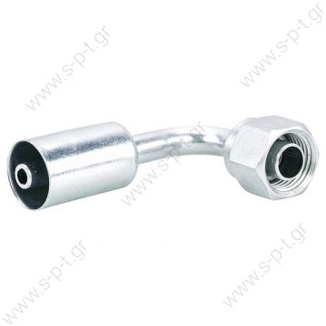 6064506465      5800022    ΣΥΝΔΕΣΜΟΣ    ΓΩΝΙΑ    90° G8   Hose Size 13/32"Fitting Thread 3/4" 16UNF - 2BHose ref. G8 