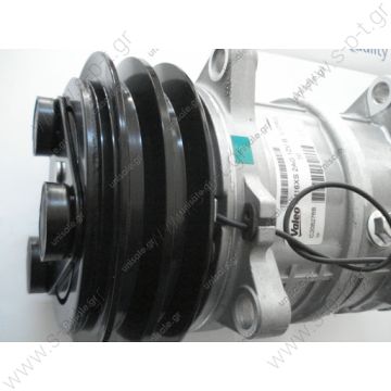 TM16EK 2A 24V With ZEXEL COMPRESSOR Compressor - ZEXEL MODEL - Clutch: 2gr, 24V Diameter: 135mm Belt Size: 1/2″ Fittings: Vertical #8 x #10 (3/4″ x 7/8″) OEM# 2521153, 488-45015 - 
