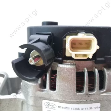 A5TA7792  MITSUBISHI   ΔΥΝΑΜΟ   12V 90A FORD FIESTA V, FUSION, MAZDA 2  12V 90 Amp  FORD FOCUS HXDA 90A  ΔΥΝΑΜΟ DENSO MARELLI    PV6 X 49    A5TA7792 Lucas LRA1169 LRA1172 Hella CA1780 CA1737  Q9K3B/3N1110300AC.HXDA.HWDA.HWDB    - 
