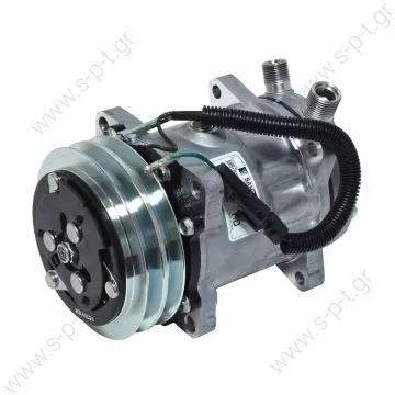 40405075  ΣΥΜΠΙΕΣΤΗΣ  SD7H15 24V   SANDEN  SD7H15-709 (8017-8236) V.O.R. 132/A2 (24V)   VOLVO F12 OE: 11007314 - 11058974 - 12304998 - 1303484 - 1593151 - 8061 - 8113622 - 8113627 - 8150135 - 8150136 - 8239 - 834290 - 99704600 - B13AC1204 - H13001204 - 