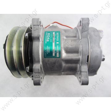 7301 7324   (1101365)  SANDEN   ΚΟΜΠΡΕΣΕΡ   SD7H13  12V     OEM SANDEN COMPRESSOR SD7H13 7301 2A 12V 125mm HOR KG HEAD