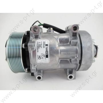 SANDEN  4327, 4612 (1101128)   SANDEN FLX7 4327 Compressor Model SD7H15HD R134a with 119mm 8Gr Clutch and GV Head DIR MT 24V SANDEN  4327, 4612 (1101128)   SANDEN FLX7 4327 Compressor Model SD7H15HD R134a with 119mm 8Gr Clutch and GV Head DIR MT 24V