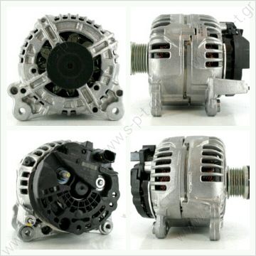 0124525544, BOSCH   ΔΥΝΑΜΟ VAG      03C903025F 0124525200 original VAG alternator generator 140A NEW  Seat 1.2 TSI Bosch Alternator 0124525200 0124525220 0124525223 0124525544   - 