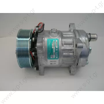 8027  ΚΟΜΠΡΕΣΣΕΡ  A/C  SANDEN SD7H15  132  R134 12V PV8      SD7H15-709 (8027) H.O.R 119/PV8 - 