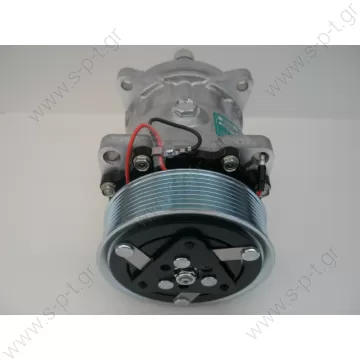 8027  ΚΟΜΠΡΕΣΣΕΡ  A/C  SANDEN SD7H15  132  R134 12V PV8      SD7H15-709 (8027) H.O.R 119/PV8 - 