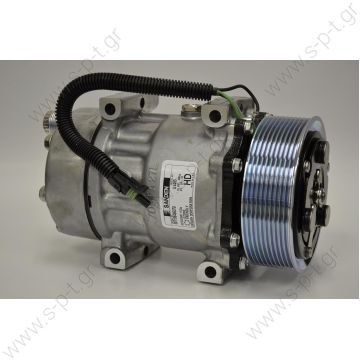 U4403 SANDEN  ΚΟΜΠΡΕΣΣΕΡ   NEW Original Sanden Compressor 4403 (1101151)   COMPRESSOR SD7H15 PV10 24V HOR DIR W/PACKARD TERM    Cross Reference: 4403, 1101151, 2004403, 14SD4403, 14SD4403NC, 20-04403 - 