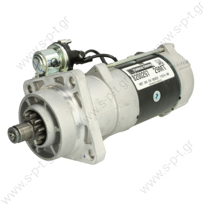 0061512201 ΜΙΖΑ MERCEDES ATEGO 29MT-24V DELCO REMY  ΜΙΖΑ 24V ATEGO AXOR ECONIC  A0061512101  Delco Remy Mercedes Benz 24 Volt 4,0 KW Delco Remy 8200138  Delco Remy 8200297  Delco Remy 10479650  Delco Remy 19070039  Mercedes Benz 0061516701
