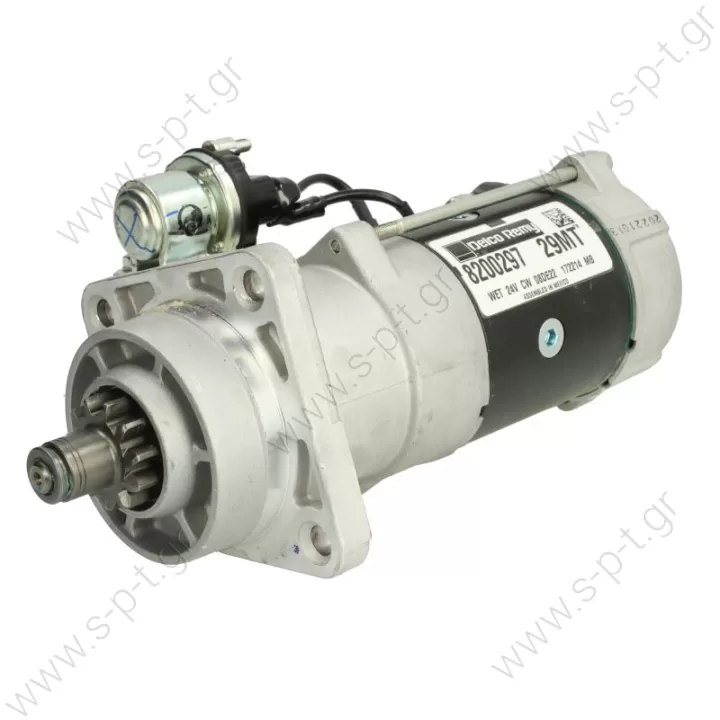 0061512201 ΜΙΖΑ MERCEDES ATEGO 29MT-24V DELCO REMY  ΜΙΖΑ 24V ATEGO AXOR ECONIC  A0061512101  Delco Remy Mercedes Benz 24 Volt 4,0 KW Delco Remy 8200138  Delco Remy 8200297  Delco Remy 10479650  Delco Remy 19070039  Mercedes Benz 0061516701