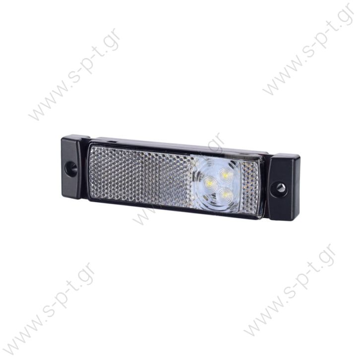 ΦΑΝΟΣ ΟΓΚΟΥ LED ΕΜΠΡΟΣΘΙΟΣ ΜΕ ΑΝΤΑΝΑΚΛΑΣΤΗΡΑ ΛΕΥΚΟΣ LD 0127 HORPOL SCHMITZ 887237 DAF 1731959 1697119 SCANIA 20223579 IVECO 500578370