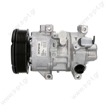  DCP50120 DENSO ΚΟΜΠΡΕΣΕΡ A/C TOYOTA    Avensis / Verso 1.6 - 1.8 VVT-i  Year: 04 03->11 08     DENSO DCP50120, ΣΥΜΠΙΕΣΤΗΣ TOYOTA AVENSIS DENSO 5SE12C DCP50114     Compressor, air conditioning DENSO DCP50114   TOYOTA COROLLA Verso	2004-... - 